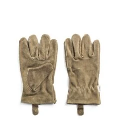 Olive Suede Gardening Glove Medium