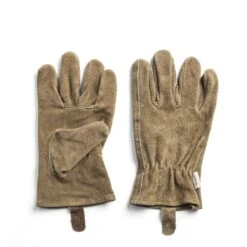 Olive Suede Gardening Glove Large