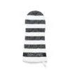Black & White Stripe Oven Glove