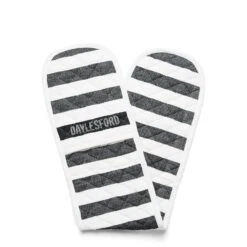 Black & White Stripe Double Oven Glove