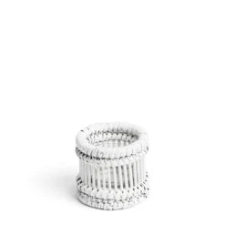 Cove Candle Holder White Small