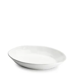 Campagna Oval Bowl White