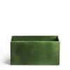 Quad Rectangular Planter Green