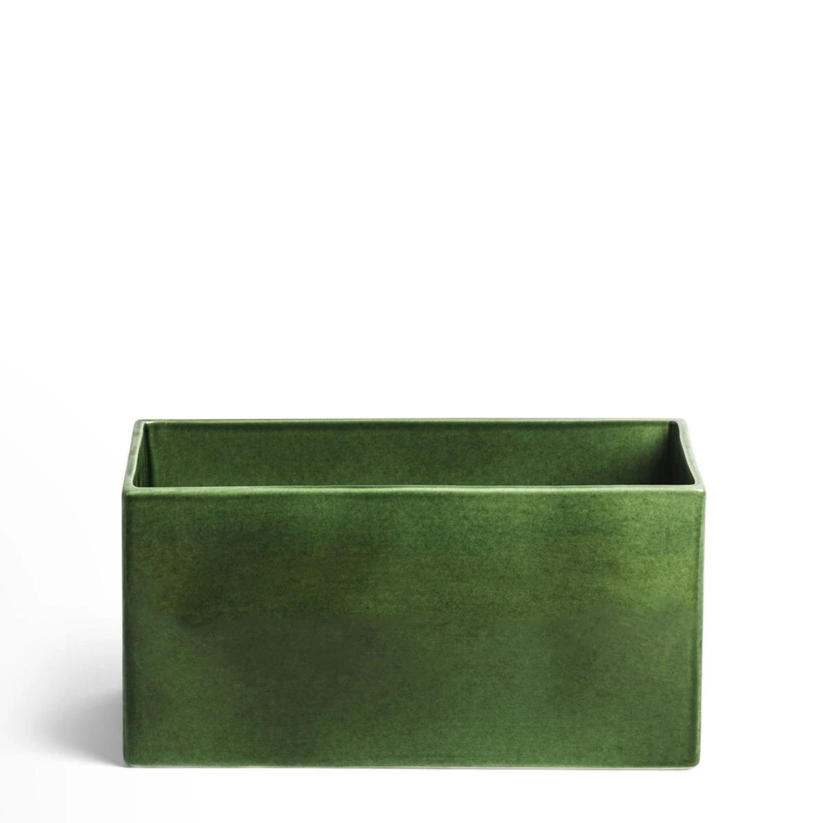 Quad Rectangular Planter Green 1 Quad Rectangular Planter Green