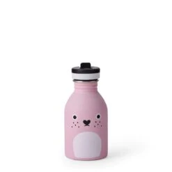 Pink Metal Water Bottle