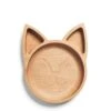 Wooden Fox Plate