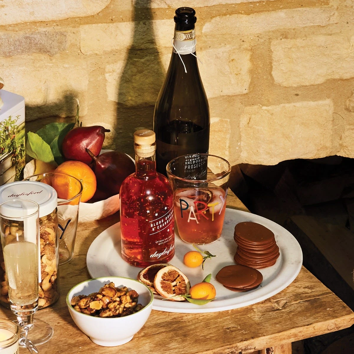 Blood Orange & Cranberry Gin With Gold Leaf 2 Blood Orange & Cranberry Gin With Gold Leaf - Image 2