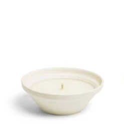 White Citronella Candle