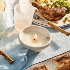 White Citronella Candle -Gift Basket Shop 19061360 0 citronella candle small lifestyle