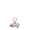 Leather Pig Keyring