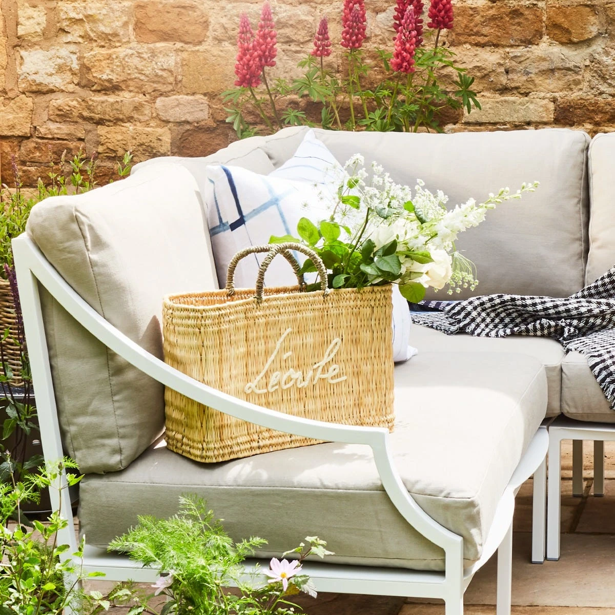 Léoube White Basket Bag 2 Léoube White Basket Bag - Image 2