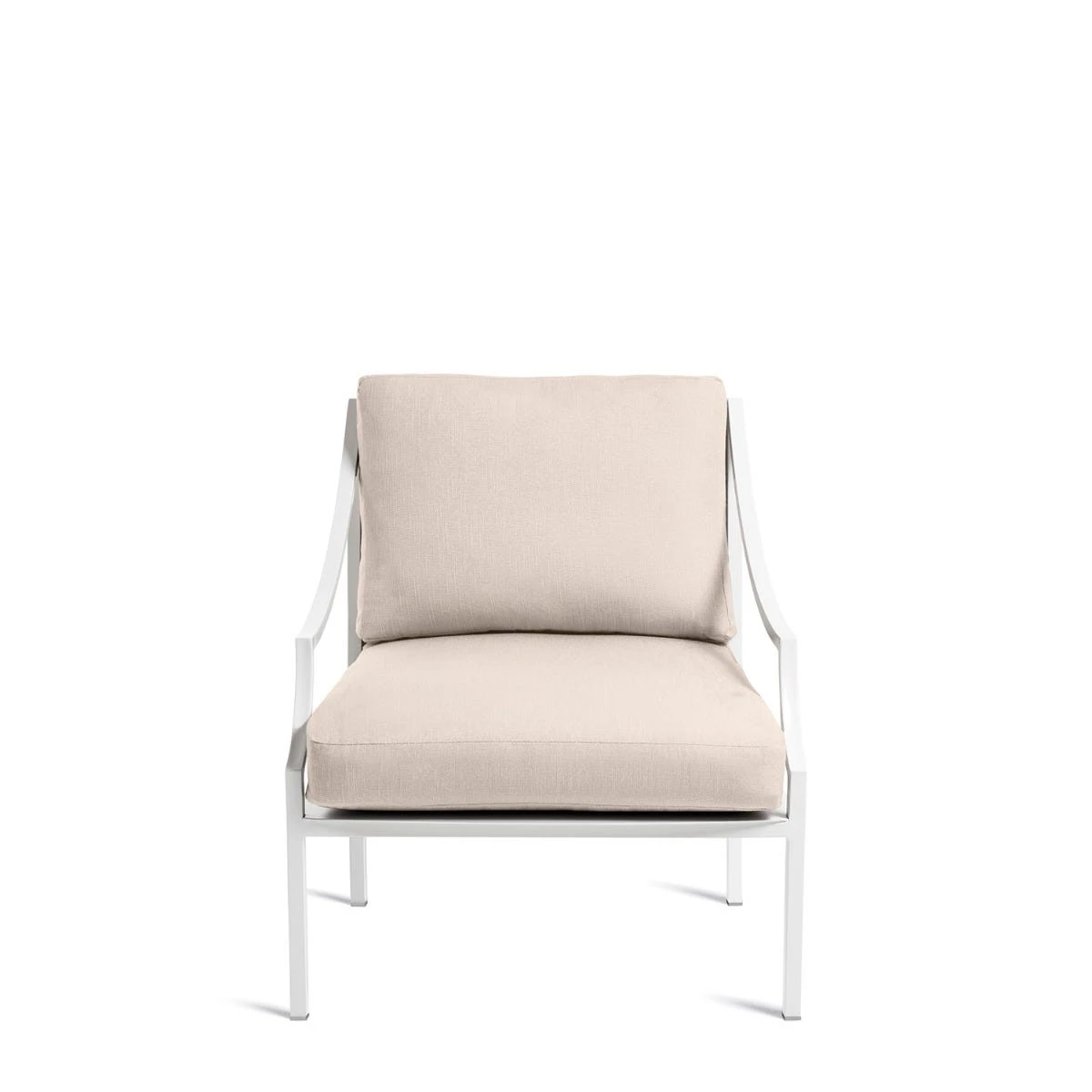 Kingham Armchair, White 1 Kingham Armchair, White