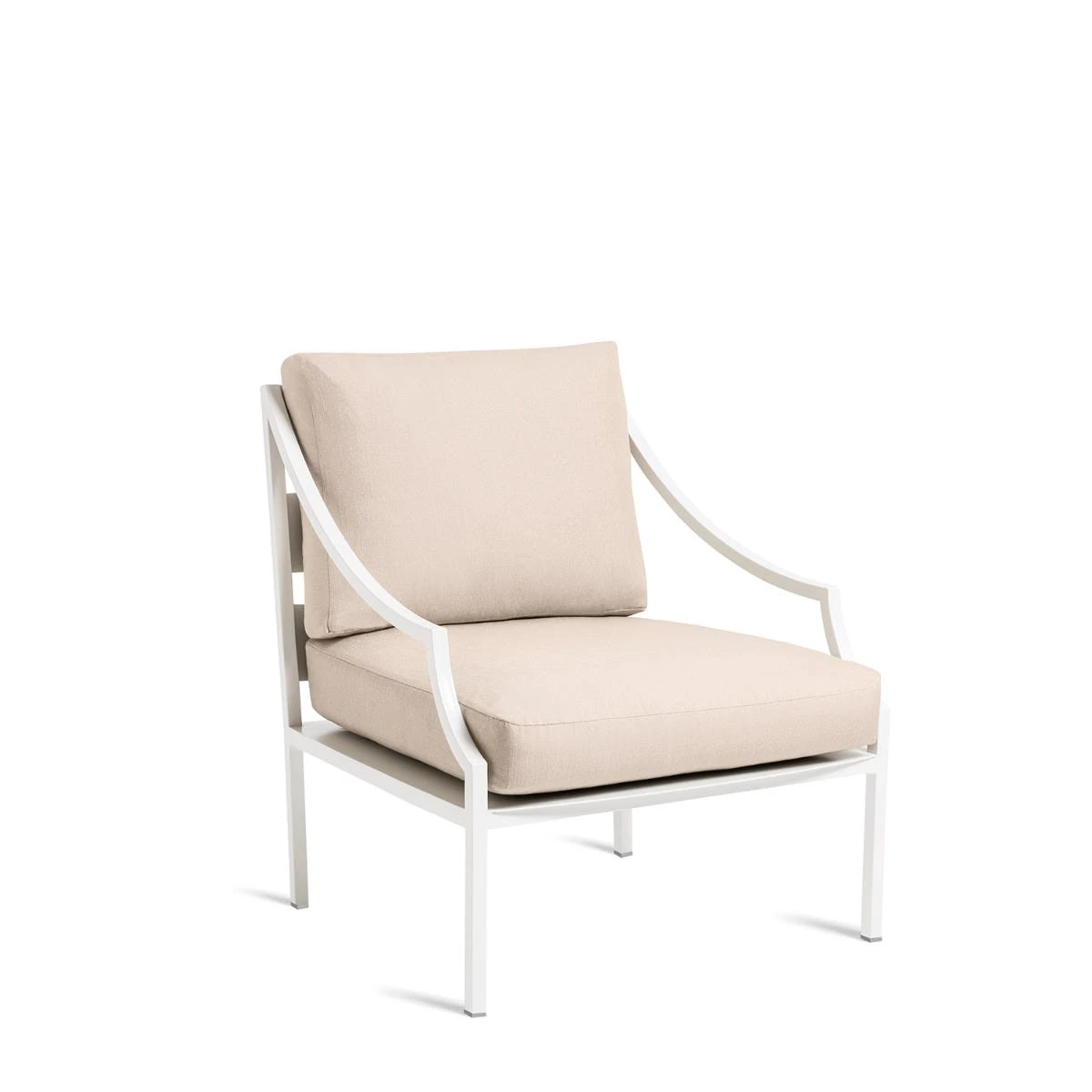Kingham Armchair, White 2 Kingham Armchair, White - Image 2