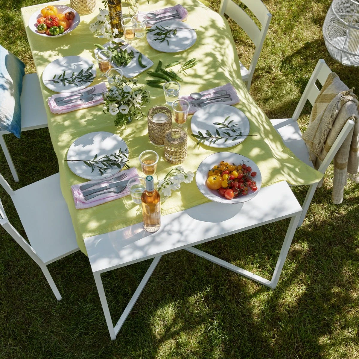 Kingham Dining Table, White 5 Kingham Dining Table, White - Image 5