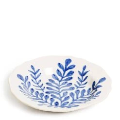 Leaf Bowl Blue Large