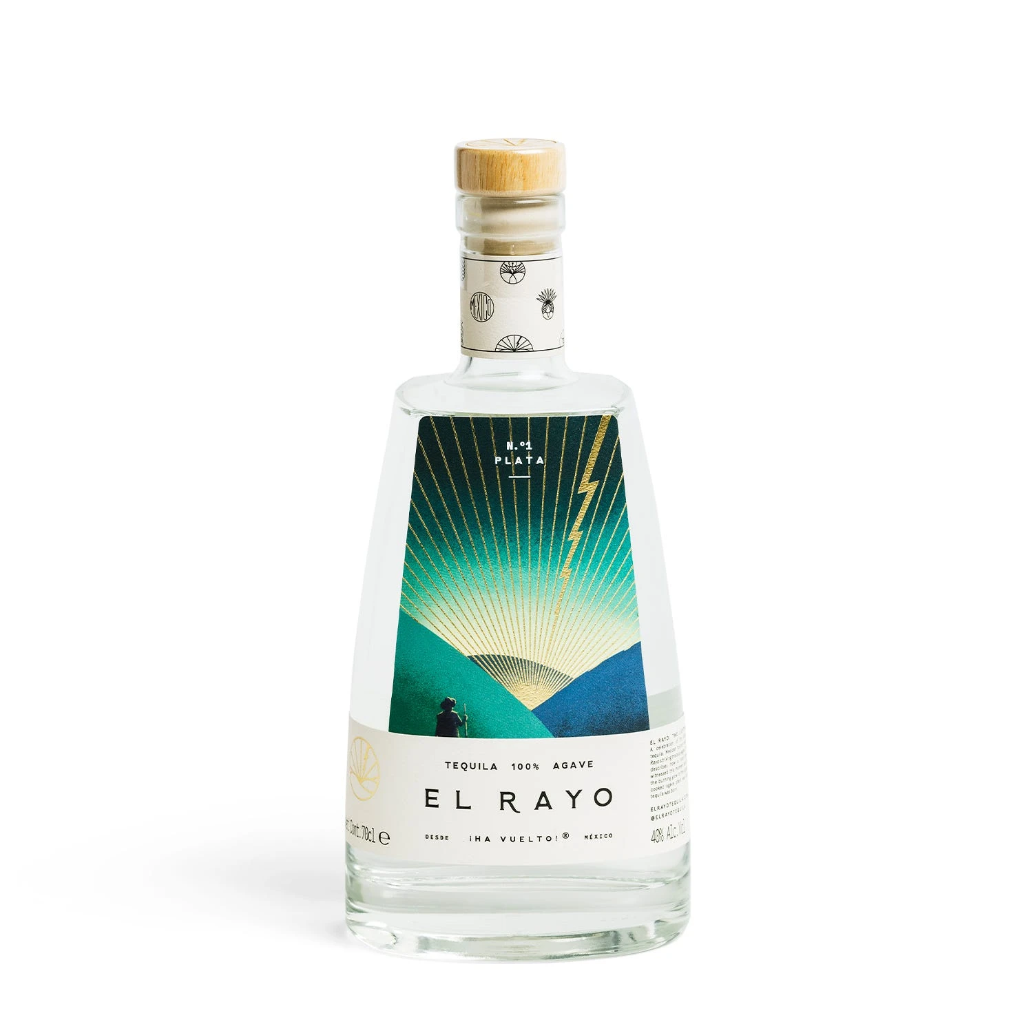 El Rayo Plata Tequila 70cl 1 El Rayo Plata Tequila 70cl