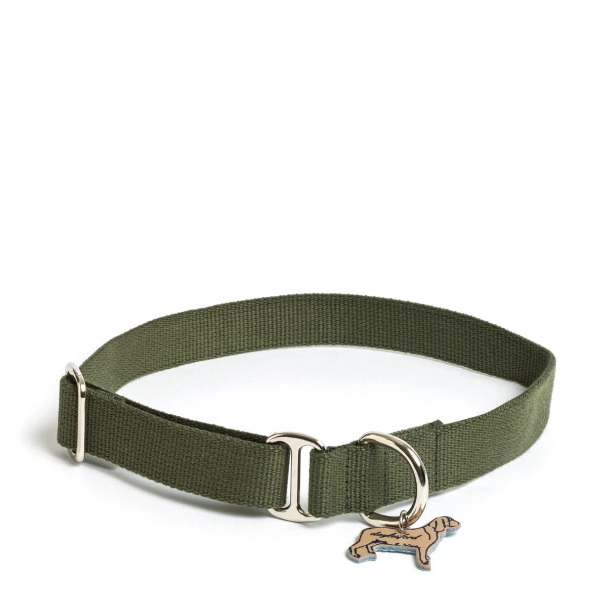 Khaki Lucky Dog Collar 1 Khaki Lucky Dog Collar