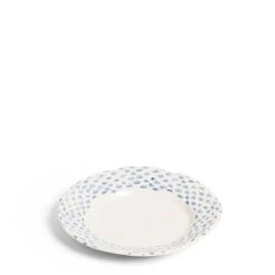 Dot Side Plate Blue