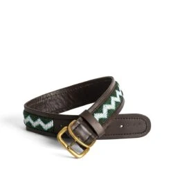 ZigZag Dog Collar Blue