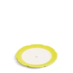 Green Dessert Plate 23cm