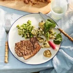 Bamboo Light Dinner Fork -Gift Basket Shop 22012210 bamboo knife2 1