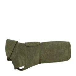 Dog Bathrobe Green