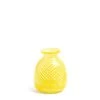 Miro Yellow Spiral Stripe Vase