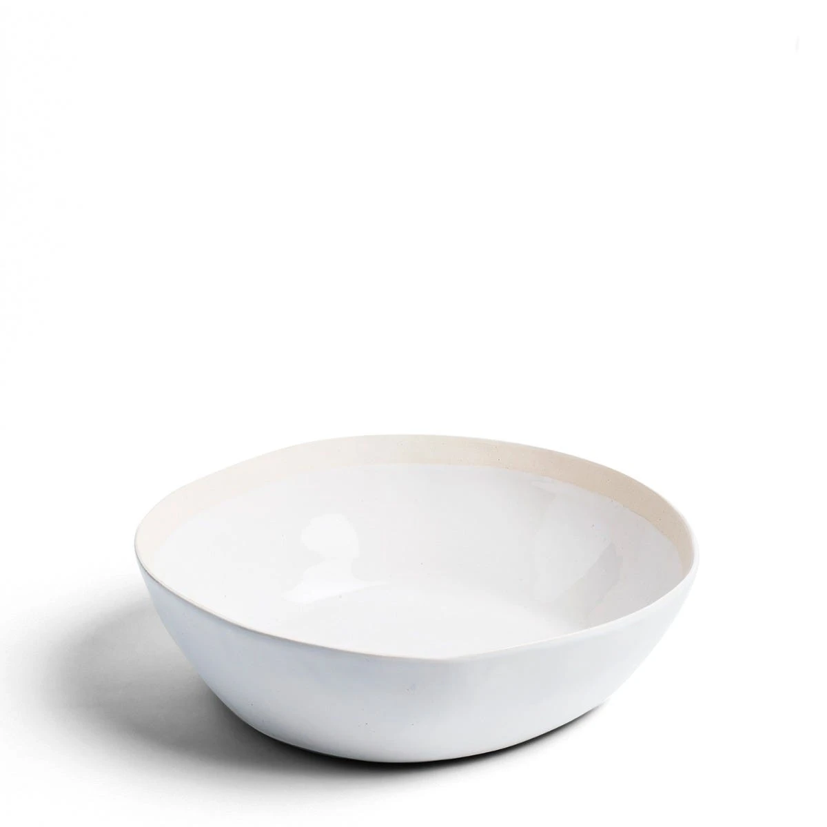 Baunton Salad Bowl White Large 1 Baunton Salad Bowl White Large