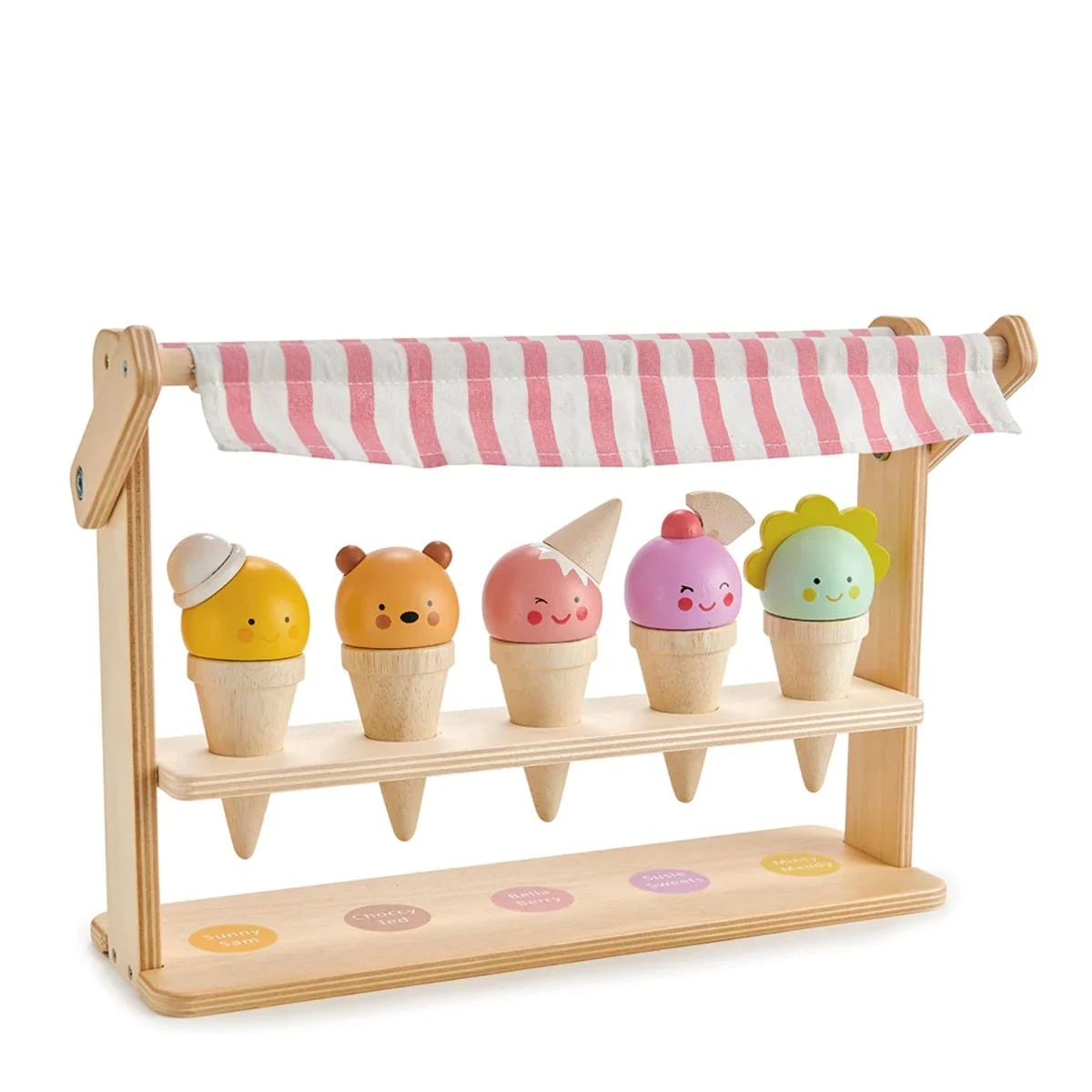 Wooden Ice Cream Stand 1 Wooden Ice Cream Stand