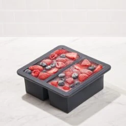 2 Cup Freezer Tray Grey -Gift Basket Shop 23012430 2 cup freezer tray grey3
