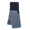 Men's Shin Wool Scarf Navy