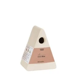 Ceramic Bird Nestbox Beige