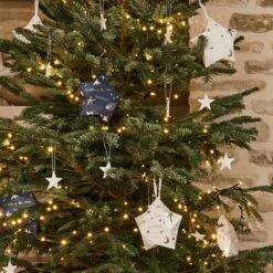 Bamford Christmas Star Gift White -Gift Basket Shop bamford tree decorations