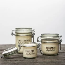 Botanical Fig Leaf Candle -Gift Basket Shop botanical candles