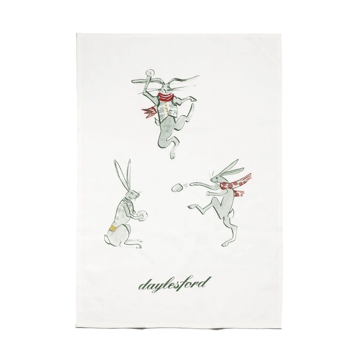 Party Rabbit Tea Towel 1 Party Rabbit Tea Towel