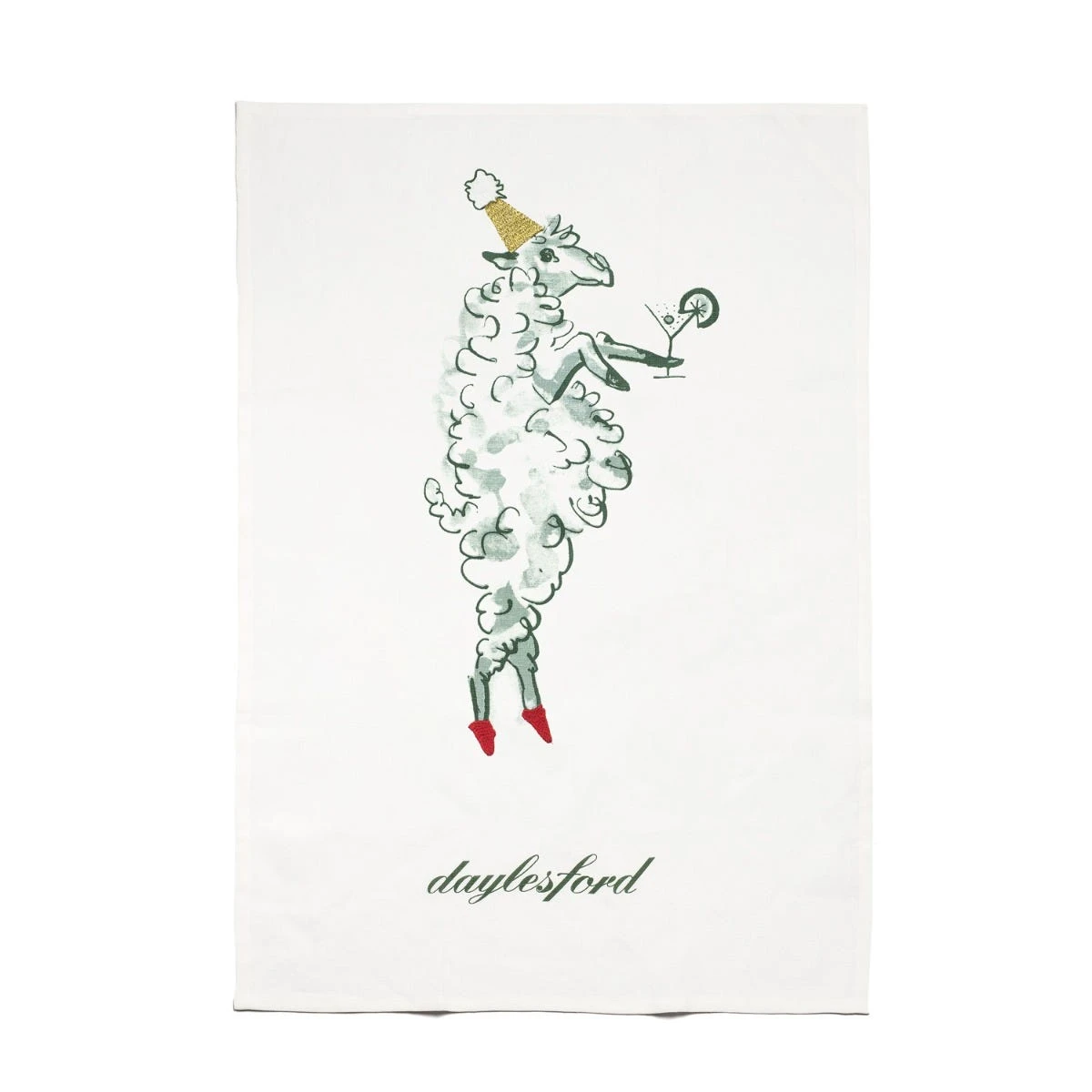 Party Sheep Tea Towel 1 Party Sheep Tea Towel