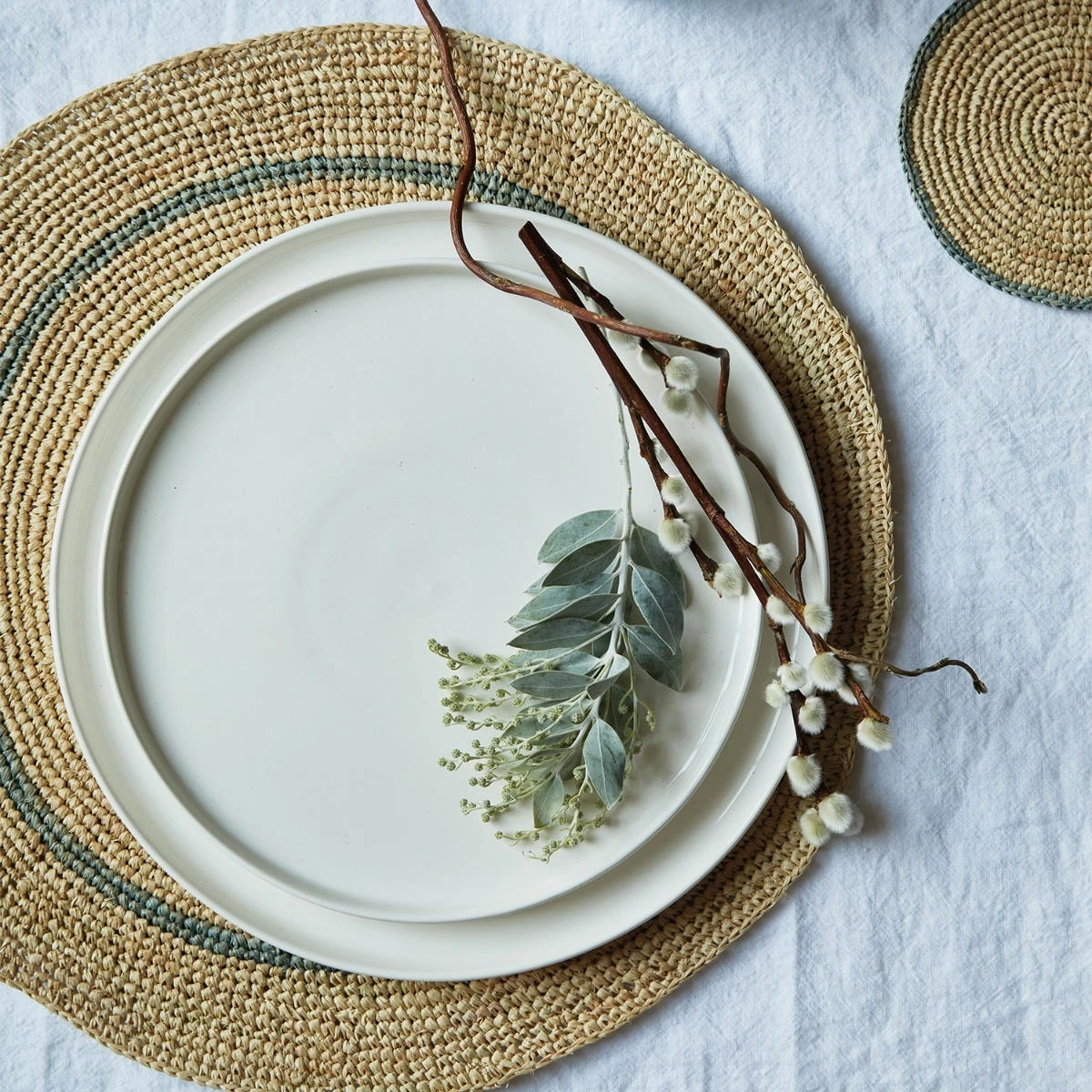 Fairford Salad Plate Glossy White 2 Fairford Salad Plate Glossy White - Image 2