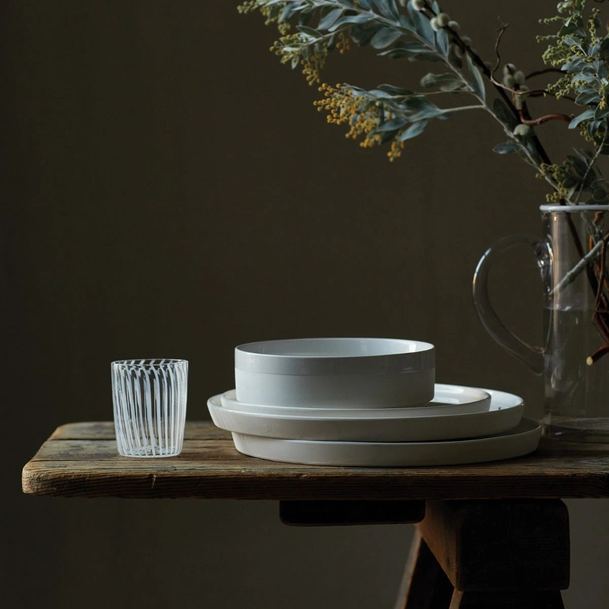 Fairford Bowl Glossy White 3 Fairford Bowl Glossy White - Image 3