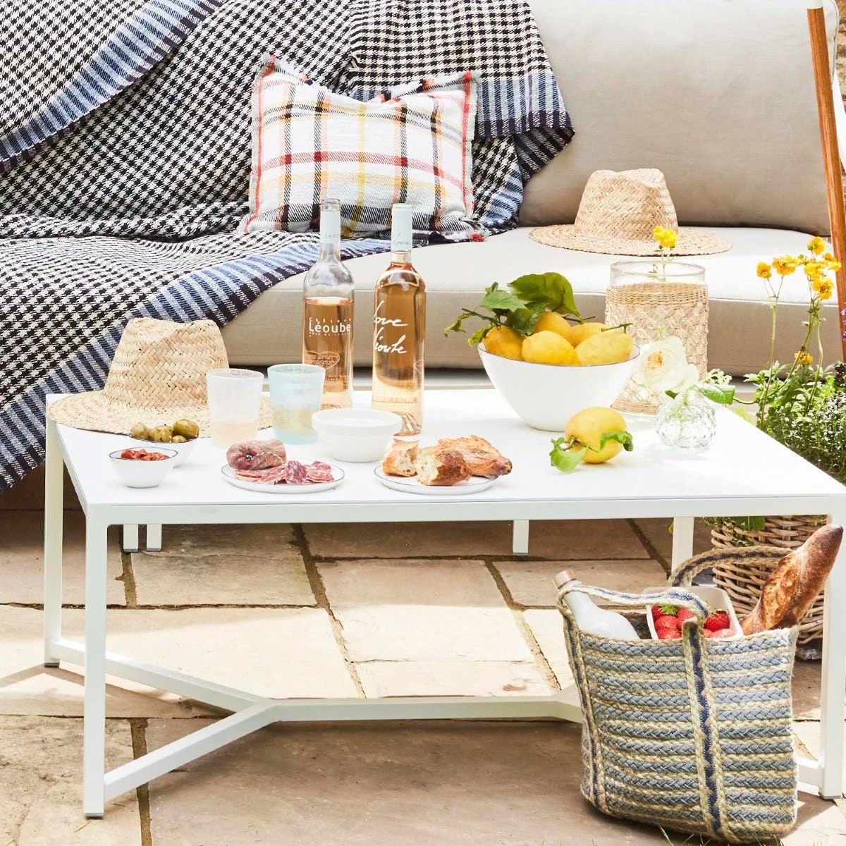 Kingham Coffee Table, White 1 Kingham Coffee Table, White