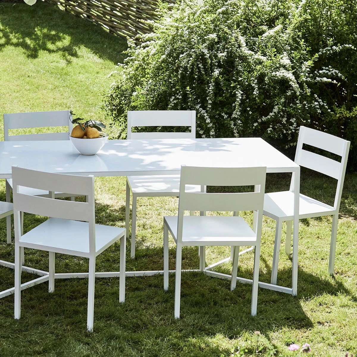 Kingham Dining Table, White 4 Kingham Dining Table, White - Image 4