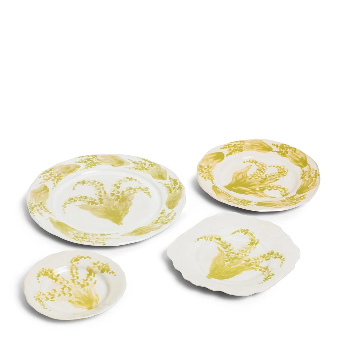 Lily Of The Valley Dessert Plate 2 Lily Of The Valley Dessert Plate - Image 2