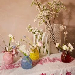 Miro Sky Spiral Stripe Vase -Gift Basket Shop miro vases 1