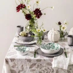 Forest Splatter Medium Bowl -Gift Basket Shop oakleaf tabletop 3 1500x1500 2