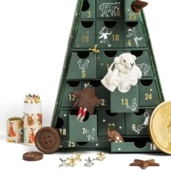 Children's Tree Advent Calendar -Gift Basket Shop tree advent calendar 1500x1500 detail